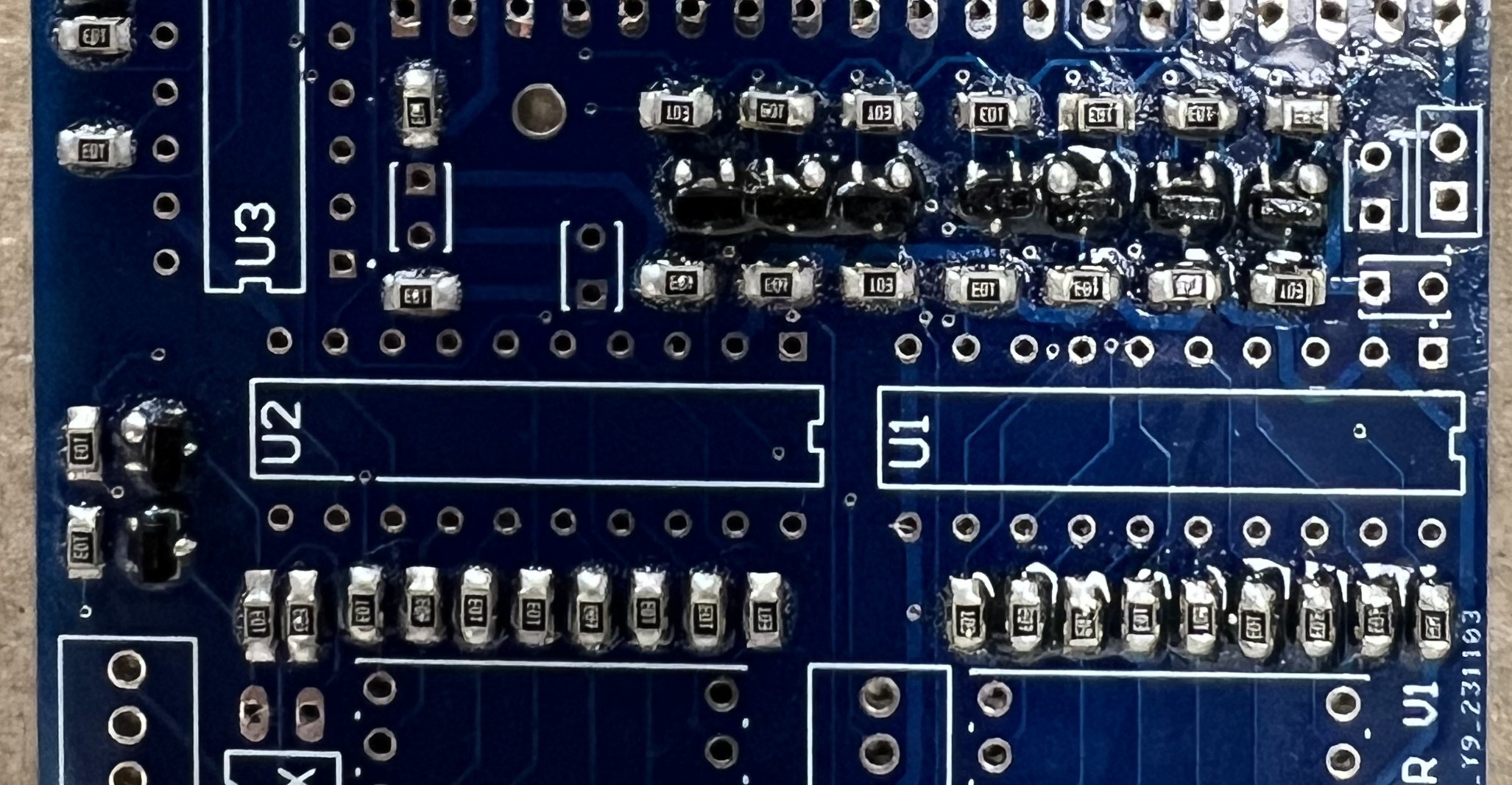 Ugly solder job