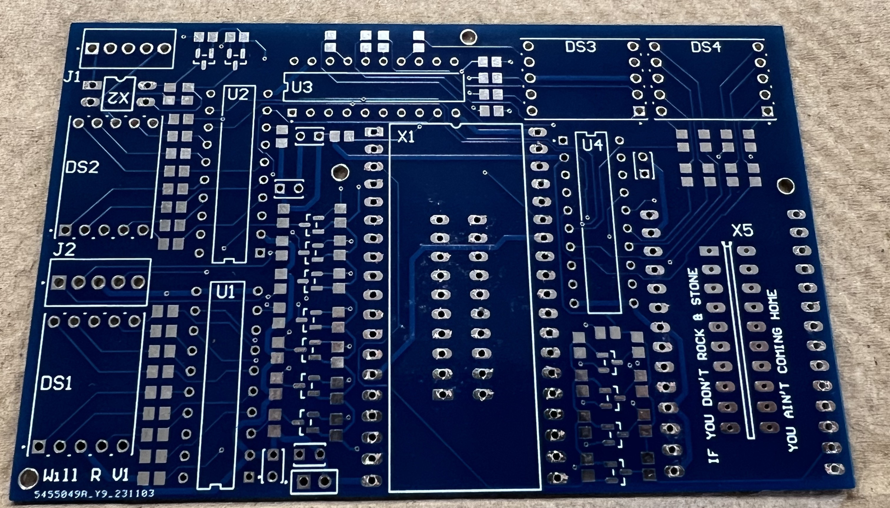 Physical V1 PCB