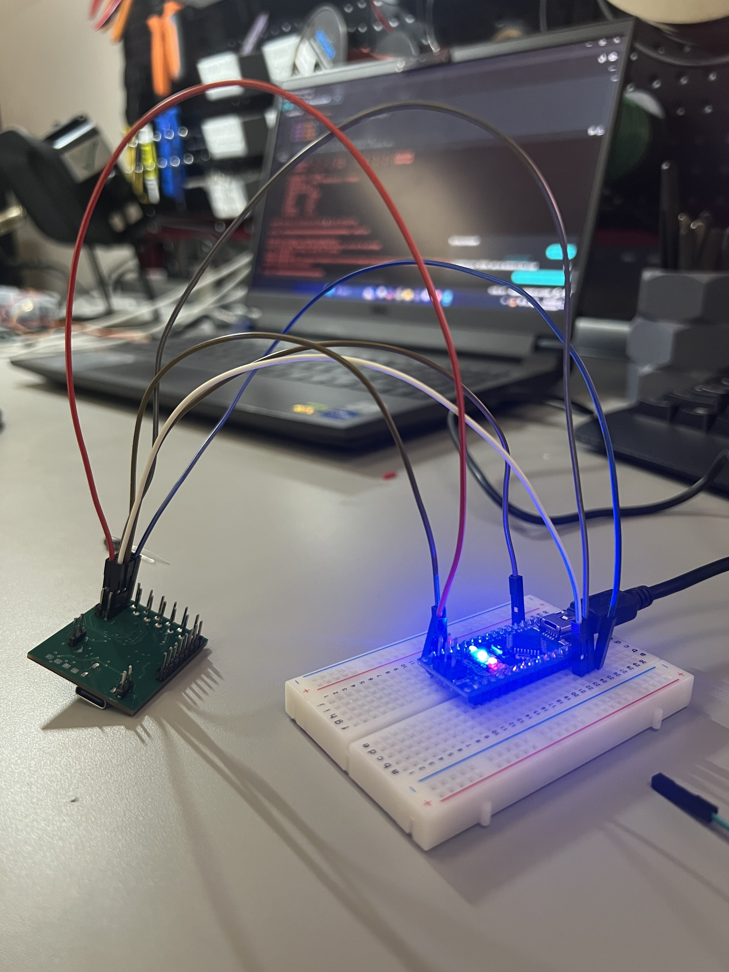 ICSP programming setup
