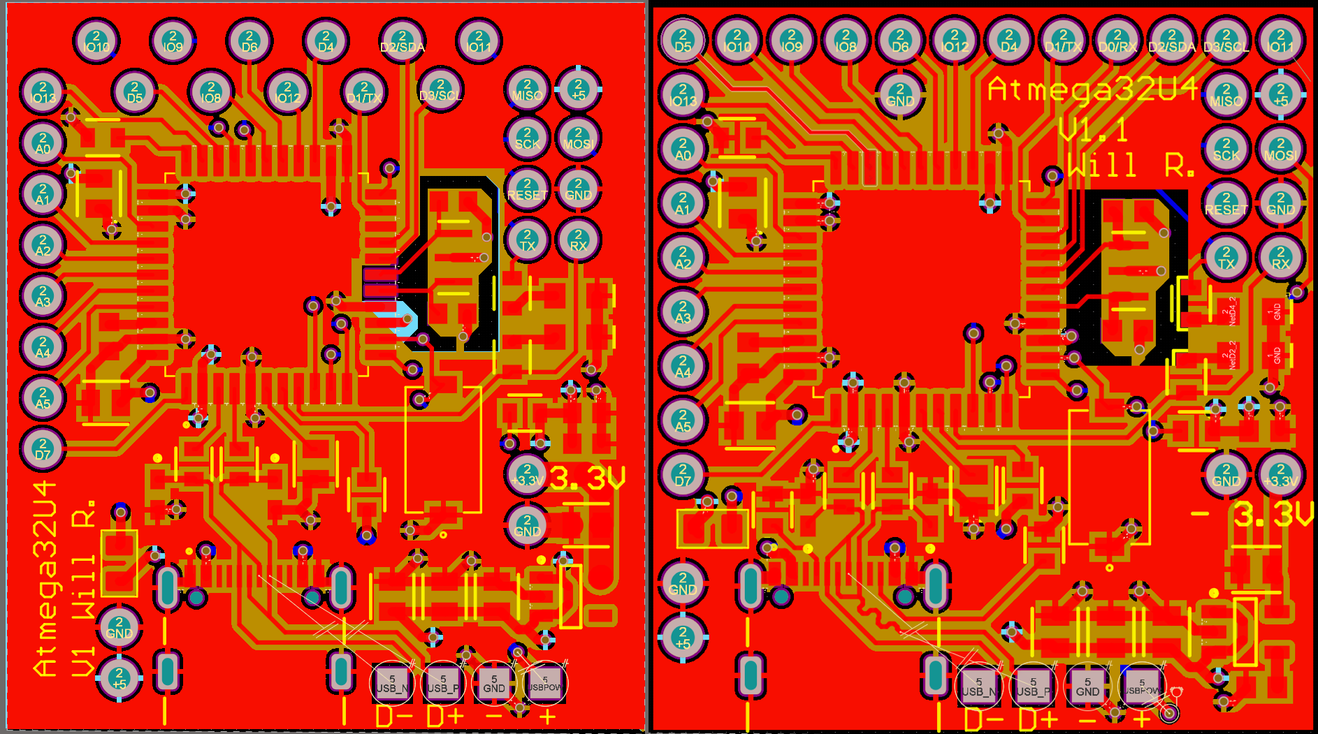 V1 vs V1.1 comparison