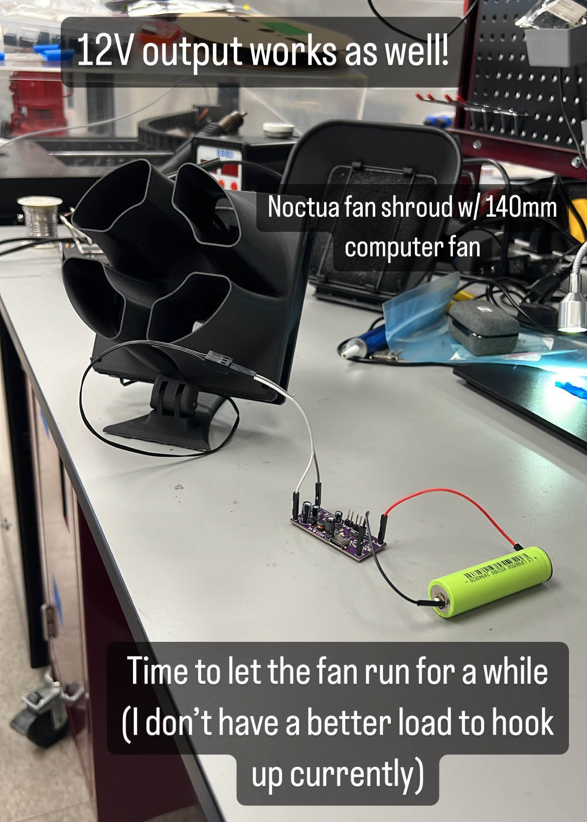 12 Volt discharge test