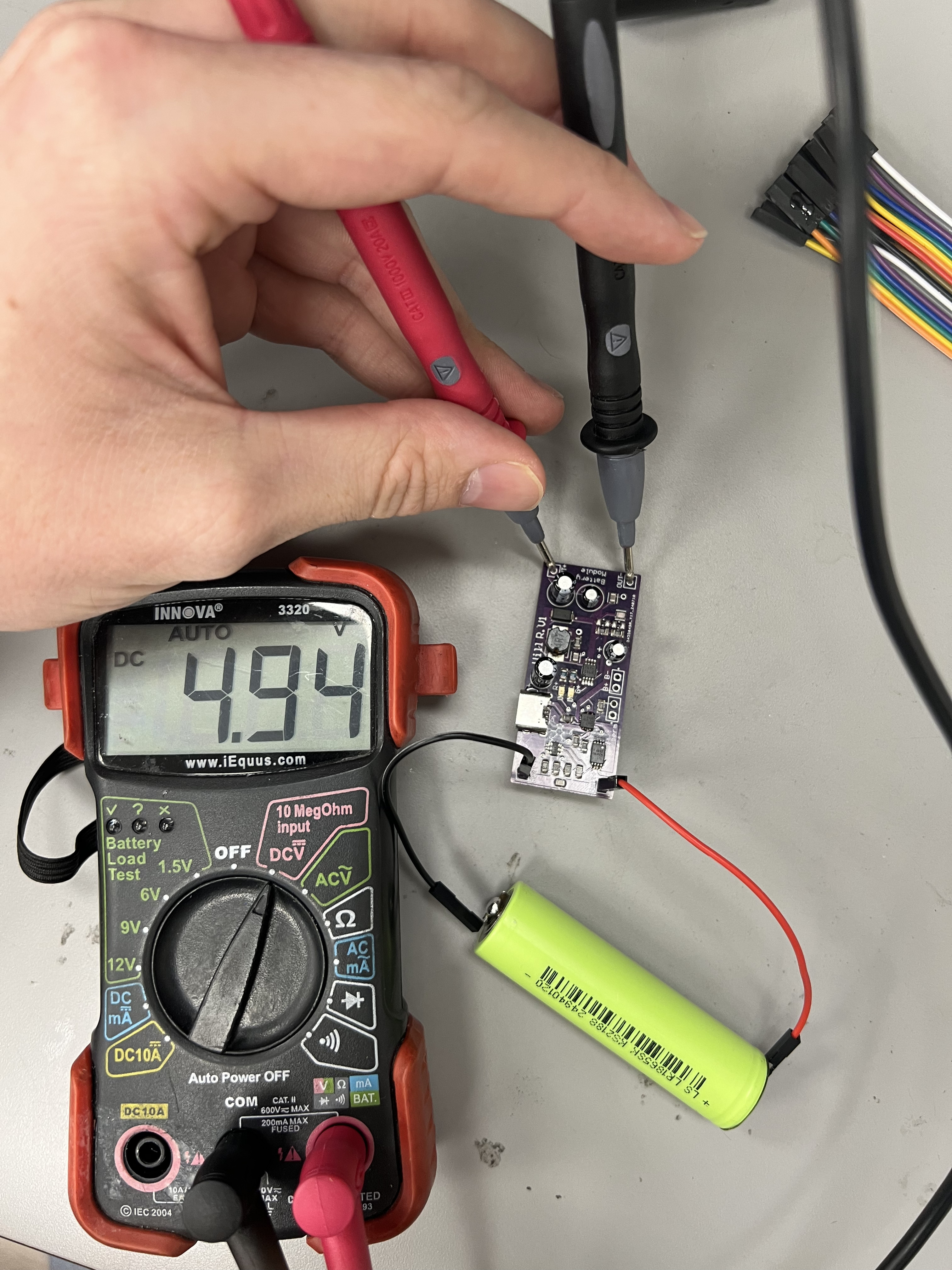 5V output verified