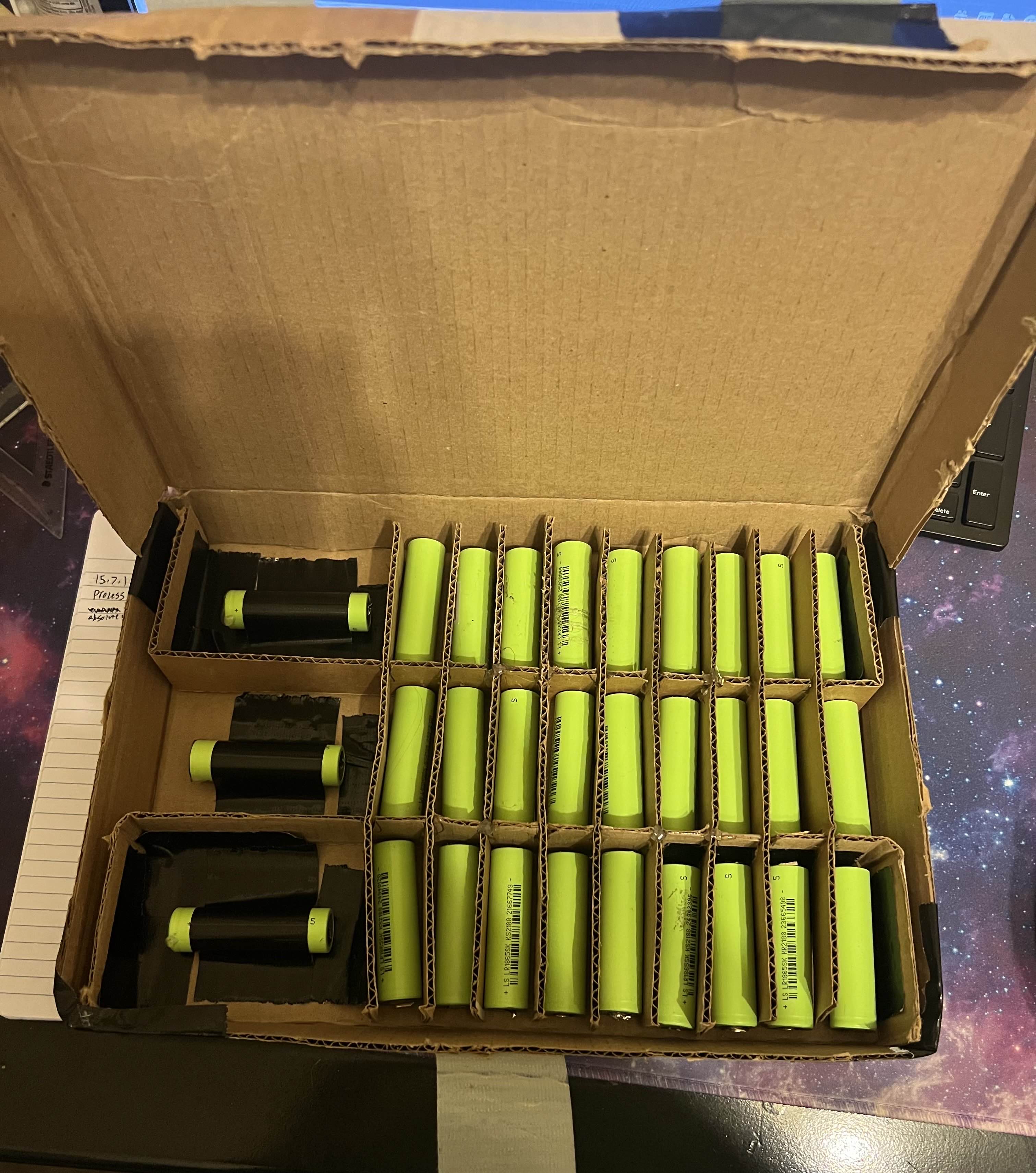 18650 storage