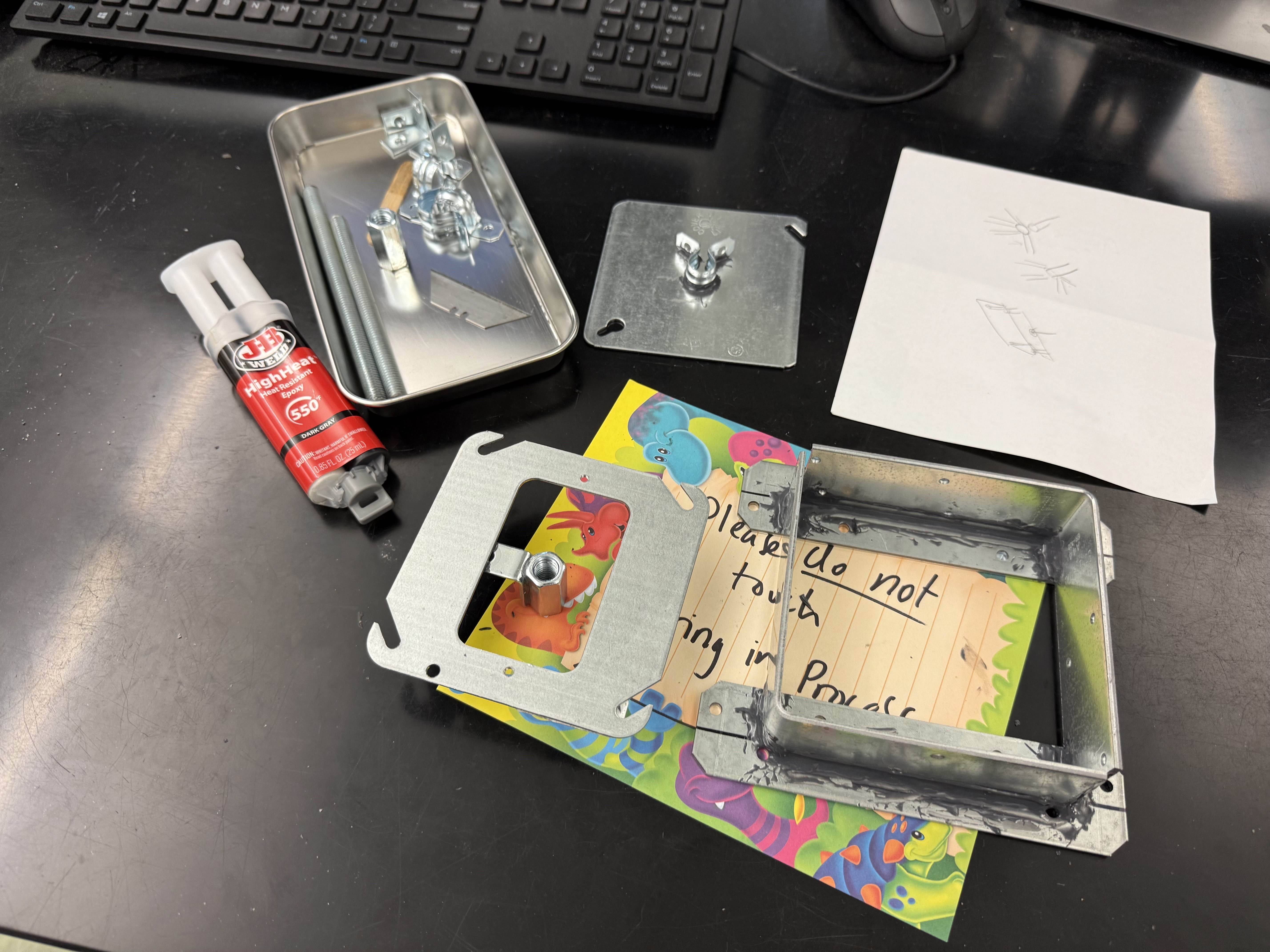 Original Epoxied Parts