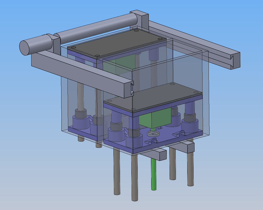 Spreader cross-section in CAD