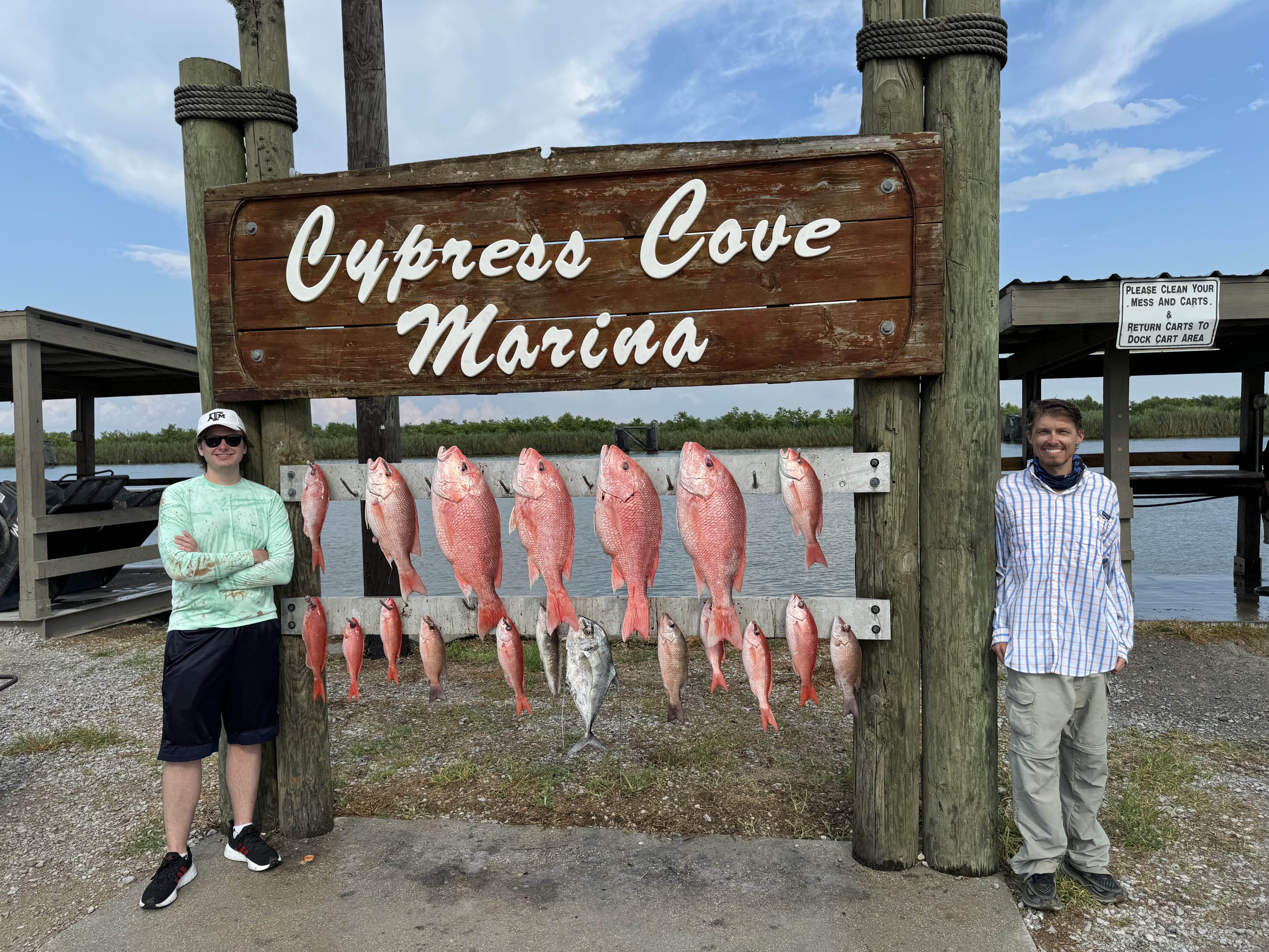 All the fish we caught that day