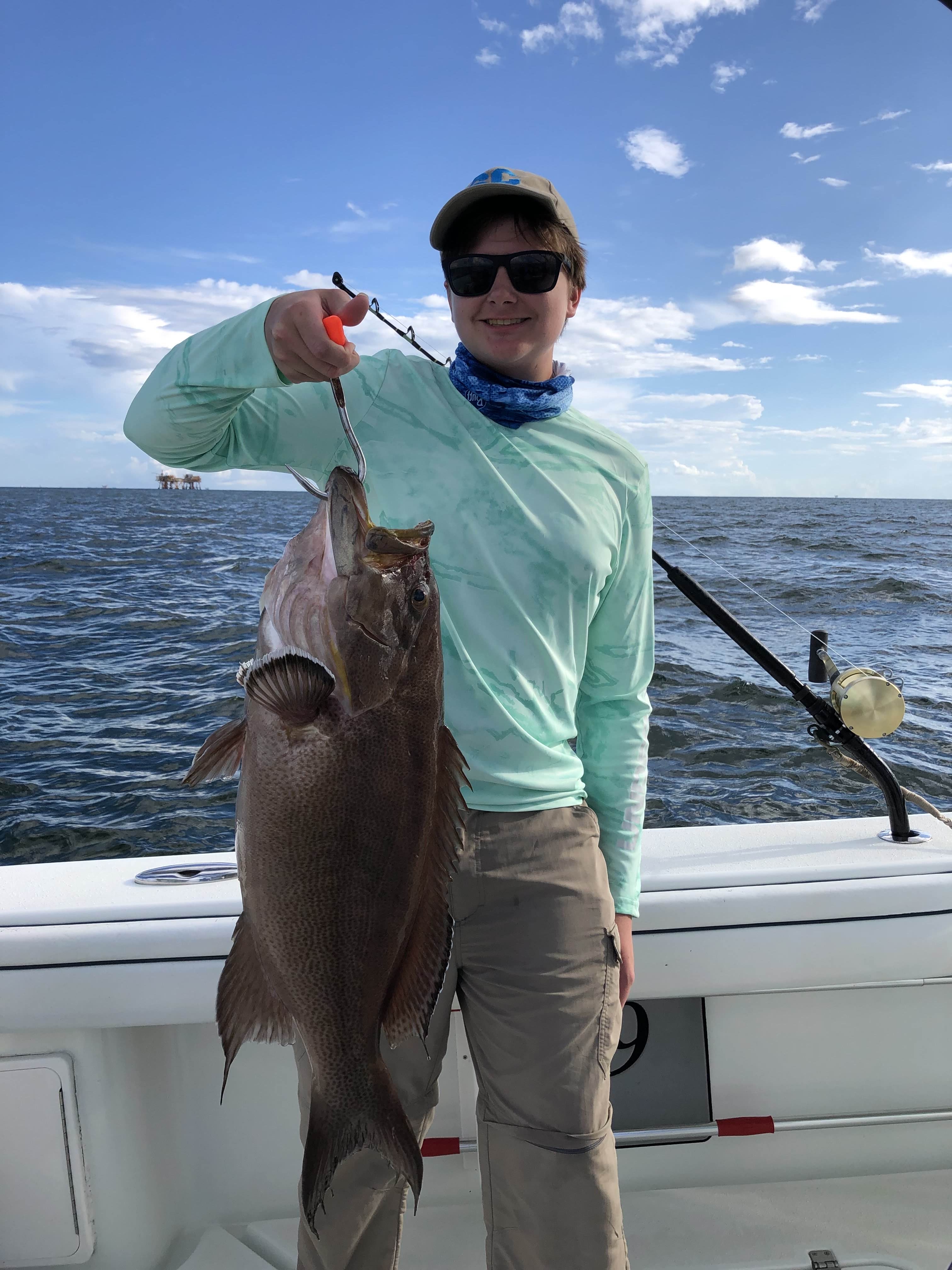 Venice fishing, August 2019
