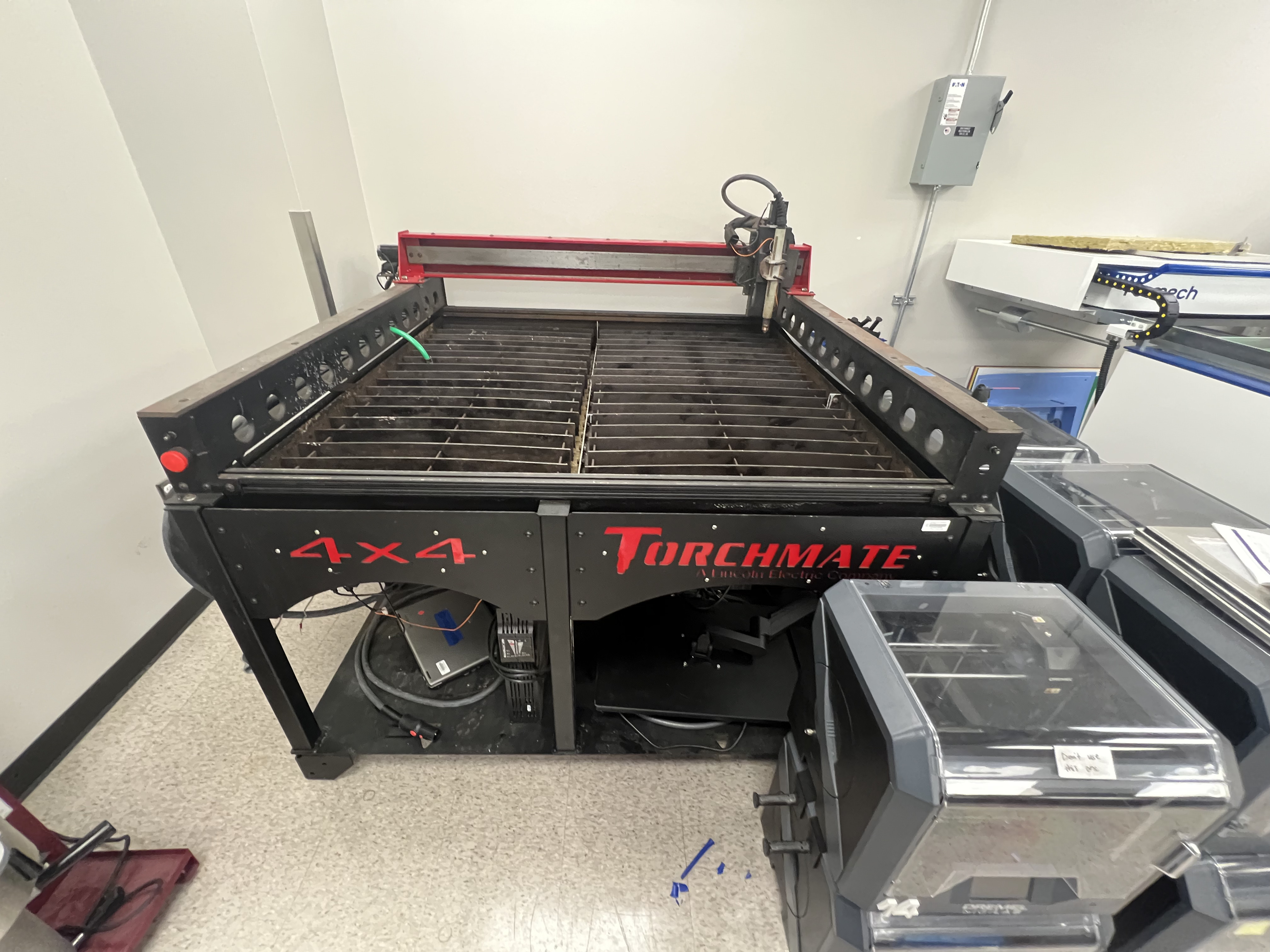 Plasma cutter in the RPS